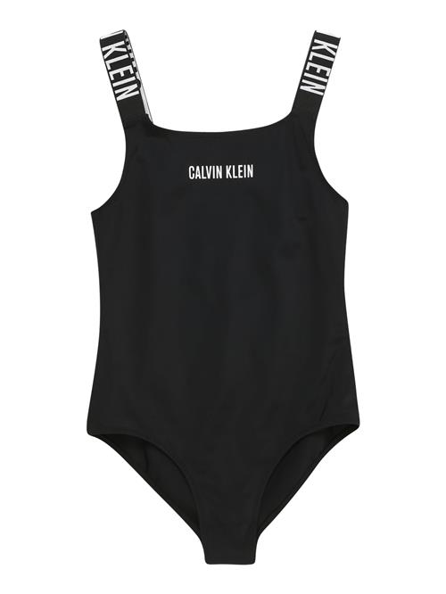 Calvin Klein Swimwear Badedragt 'Intense Power'  sort / hvid