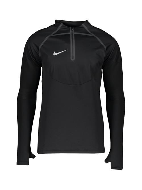 NIKE Funktionsskjorte 'Academy Pro Dril Winter Warrior'  grafit / sort / hvid