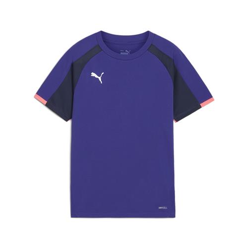 PUMA Funktionsskjorte 'IndividualLIGA'  indigo / sort / hvid