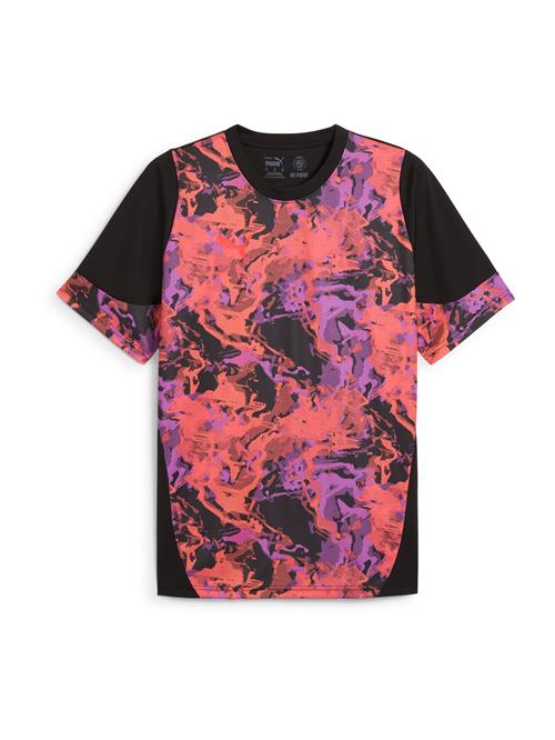 PUMA Fodboldtrøje 'IndividualCUP'  lyselilla / orange / sort