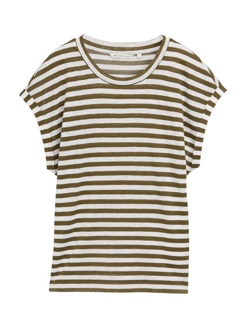 TOM TAILOR DENIM Shirts  oliven / hvid