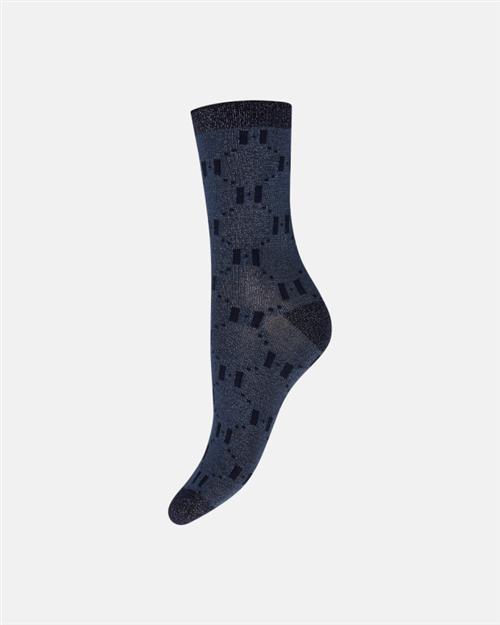 Strømper "Glimmer" | Viskose | Navy