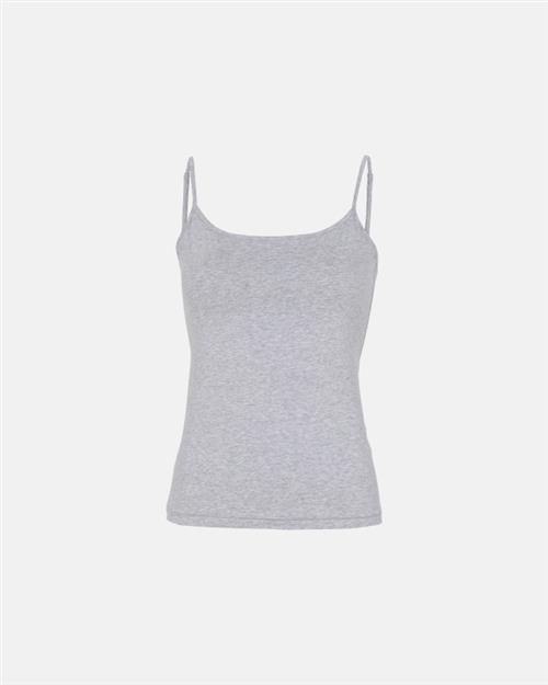 Stroptop | Bambusviskose | Grå
