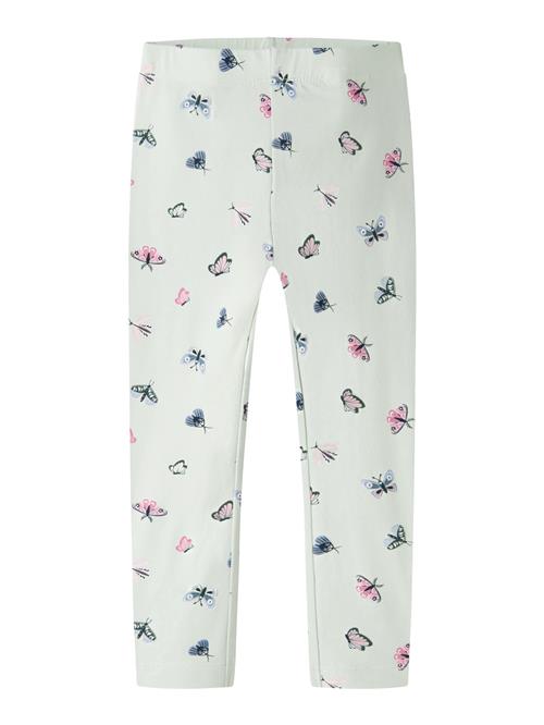 NAME IT Leggings Vivian Pale Aqua Butterflies