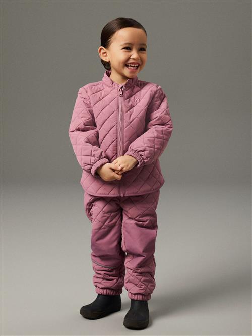 NAME IT Quilted Sæt Chilly Wistful Mauve