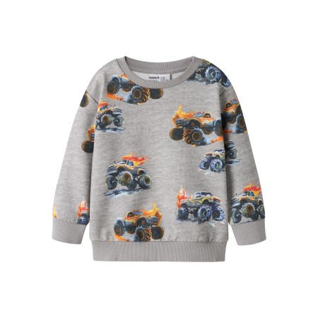 NAME IT Sweatshirt Dali Grey Melange