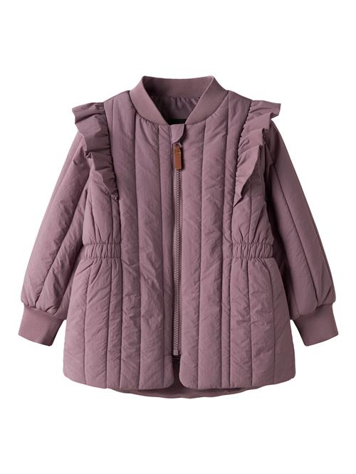 NAME IT Quiltet Jakke Melody Grape Shake
