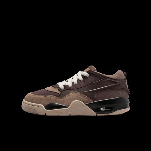 Air Jordan 4 RM-sko til større børn - brun