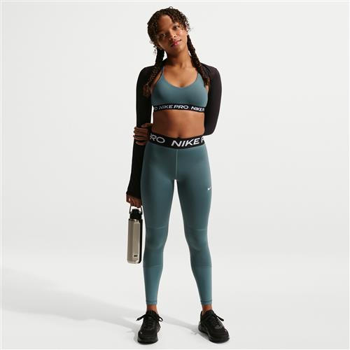 Nike Pro Dri-FIT-leggings til større børn (piger) - grå