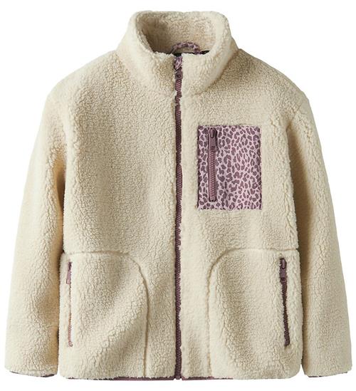 Name It Fleecejakke - Teddy - NkfMonica - Fog