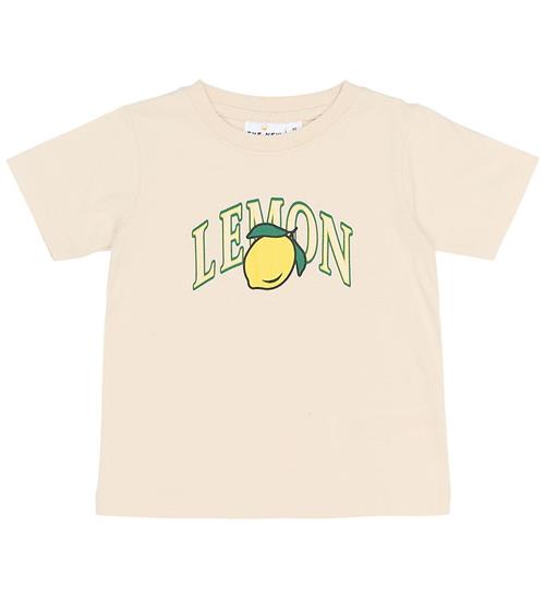 The New Siblings T-shirt - TnstShelly - Gardenia m. Citron