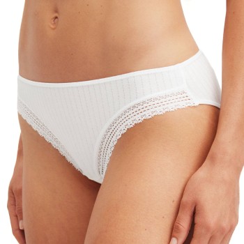 Calida Trusser Etude Ajours Brief Hvid modal fibre X-Small Dame