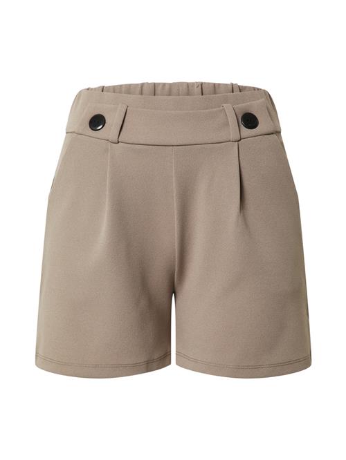 JDY Bukser med lægfolder 'Geggo'  mørkebeige