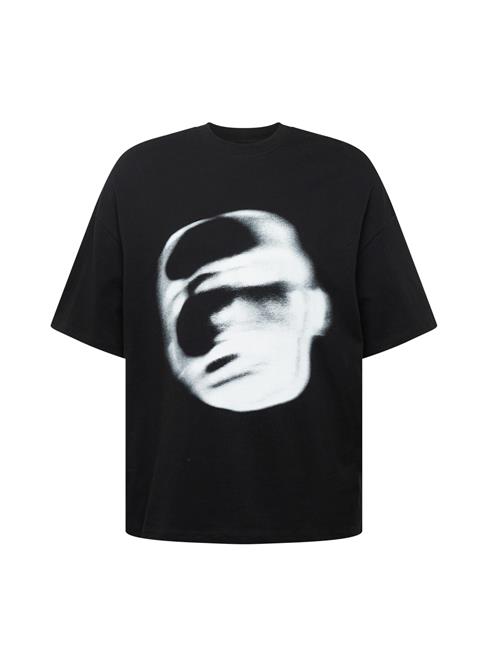 JACK & JONES Bluser & t-shirts 'FORM'  sort / hvid