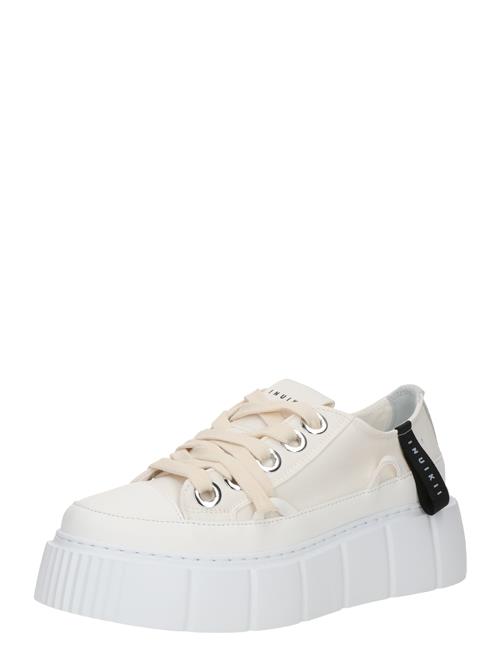 INUIKII Sneaker low 'Matilda'  sort / hvid / uldhvid