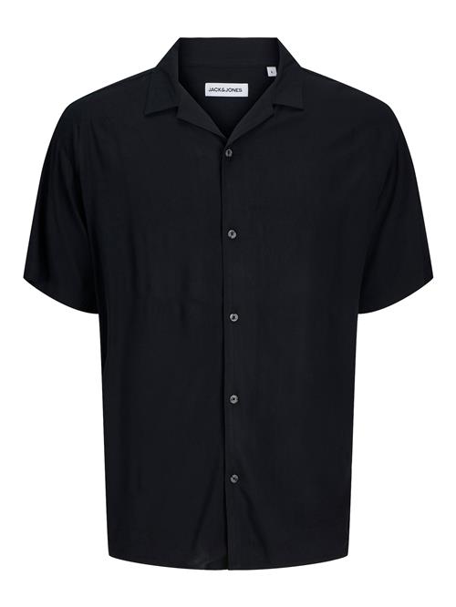 JACK & JONES Skjorte 'JJEJeff'  sort