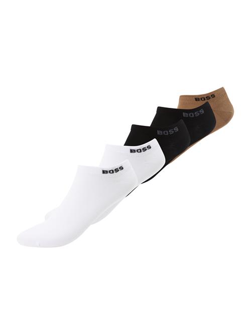 BOSS Sokker  brun / sort / offwhite