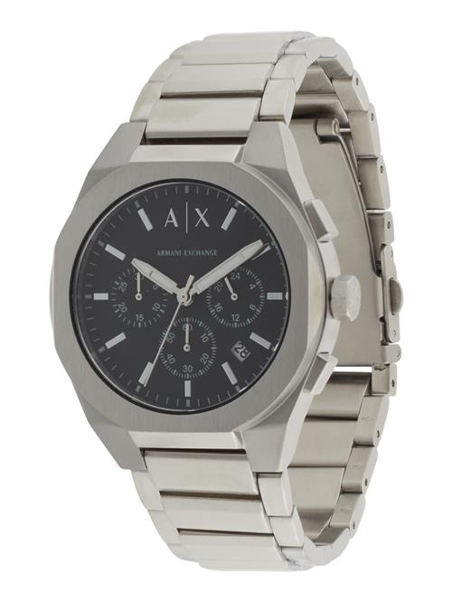ARMANI EXCHANGE Analogt ur  sort / sølv