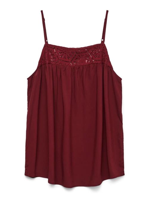 VERO MODA Overdel 'VMGRACE'  vinrød