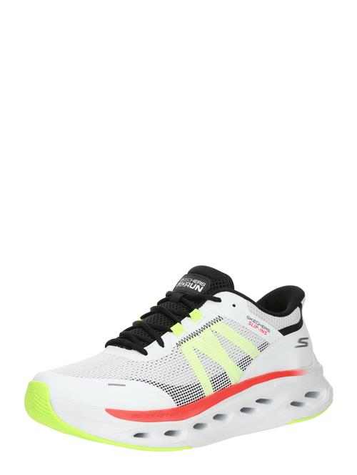 SKECHERS Sportssko 'Max Cushioning Glide-Step'  lime / rød / hvid