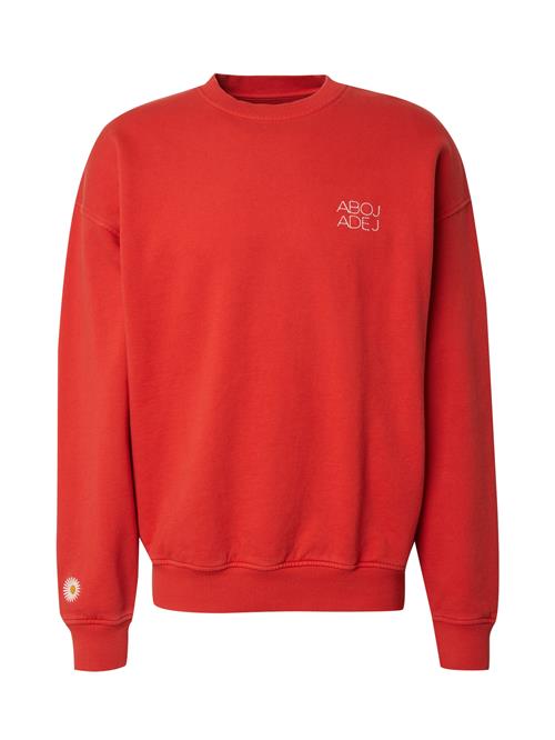 ABOJ ADEJ Sweatshirt 'Refna'  rød