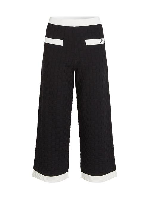 Karl Lagerfeld Bukser  sort / hvid