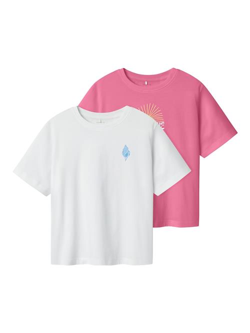 NAME IT Bluser & t-shirts 'NKFJASSA'  lyseblå / gul / pink / hvid