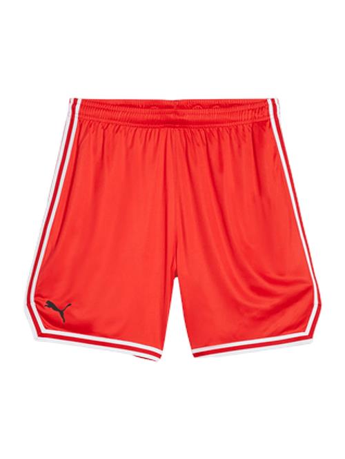 PUMA Sportsbukser  rød / sort / hvid