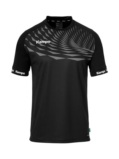 KEMPA Funktionsskjorte  grå / sort / hvid