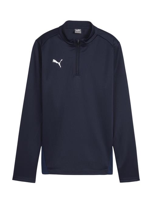 PUMA Funktionsbluse  mørkeblå / hvid