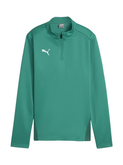 PUMA Funktionsbluse 'TeamGoal'  petroleum / hvid