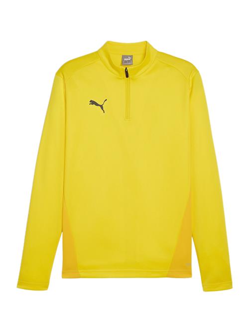 PUMA Funktionsskjorte 'TeamGoal'  gul / curry / sort