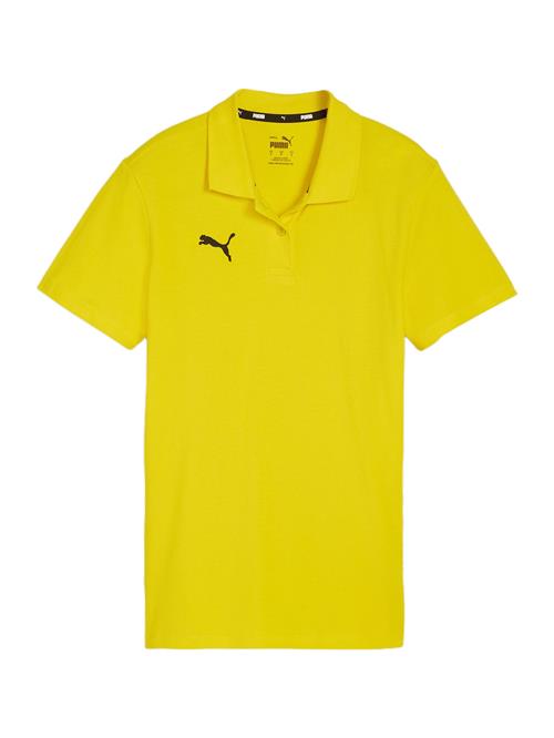 PUMA Funktionsbluse 'TeamGoal'  lemon / sort