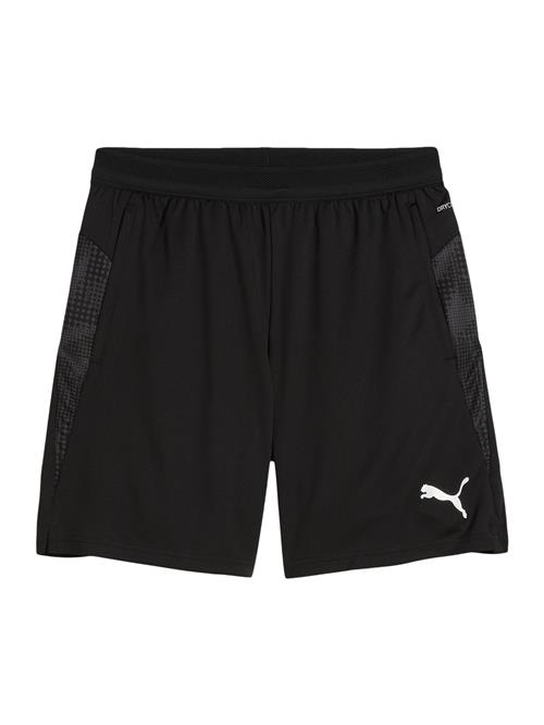 PUMA Sportsbukser 'TeamCup'  sort / hvid