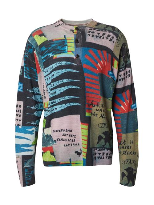 SCOTCH & SODA Pullover  navy / antracit / pastellilla / carminrød