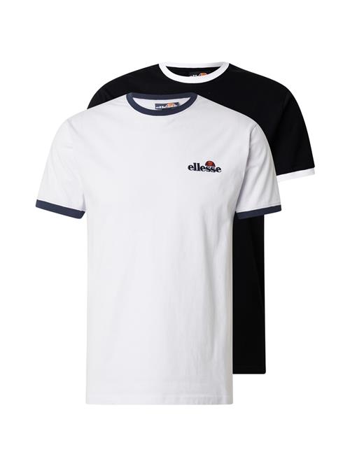 ELLESSE Bluser & t-shirts 'Meduno'  mørkeblå / rød / sort / hvid