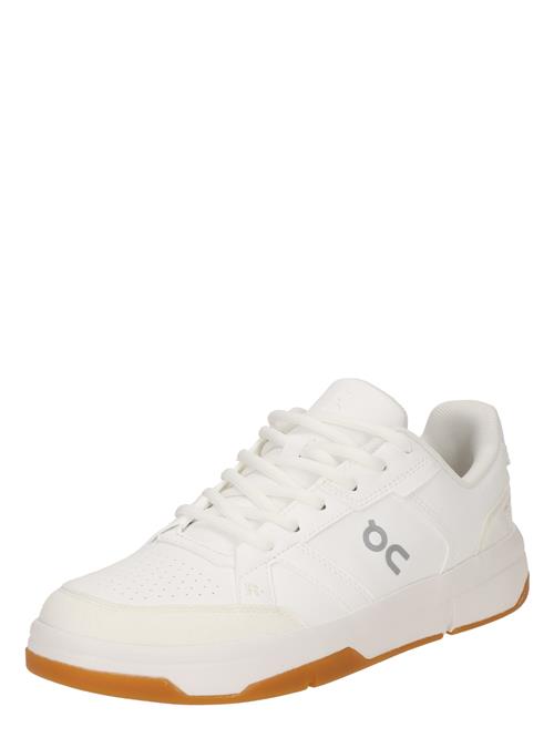 On Sneaker low 'The Roger Clubhouse'  sølv / hvid