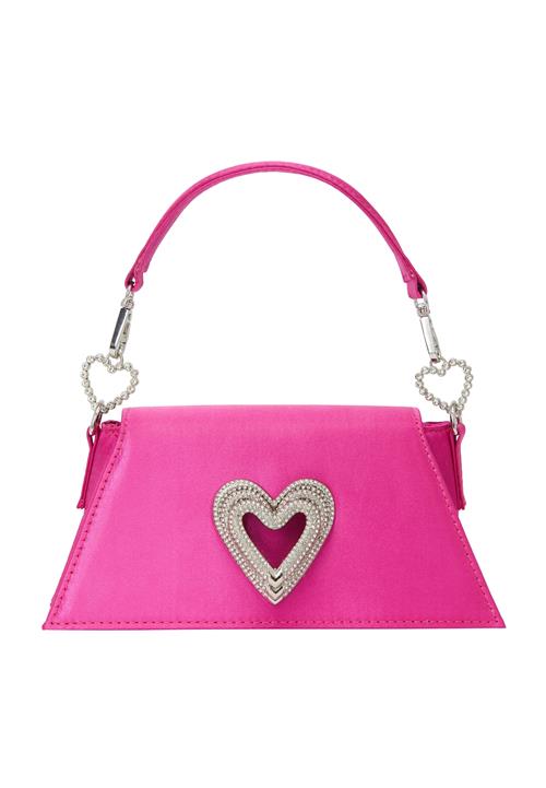 myMo at night Clutch  fuchsia / sølv