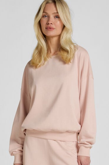 Hunkemöller Boatneck Sweater Audrey Lyserød
