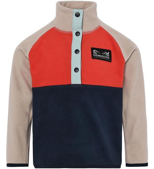 Didriksons Fleecetrøje - Monte - Paprika