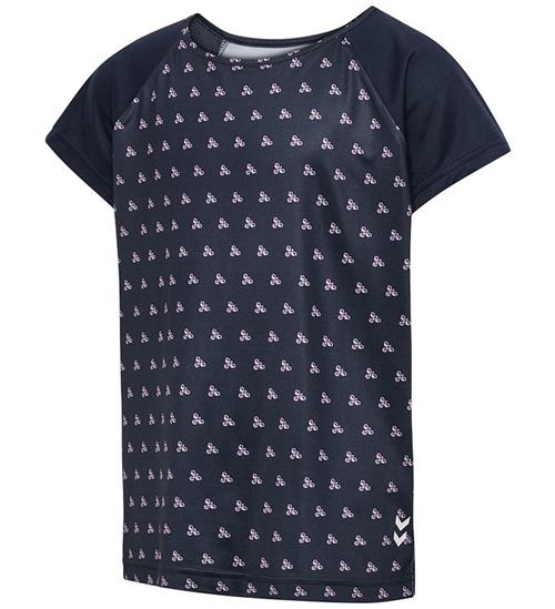 Hummel T-shirt - HmlJR Mix - Black Iris