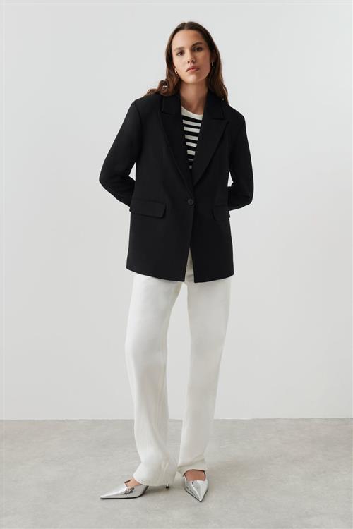 Gina Tricot - Mille blazer - Blazere - Sort - XS - Dame