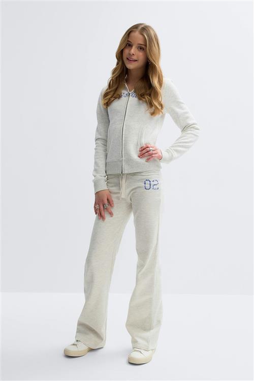 Gina Tricot - Y low flare sweatpants - Bukser til piger 9–14 år - Grå - 158/164 - Pige