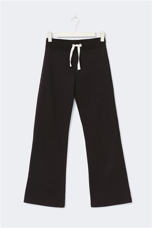 Gina Tricot - 14+ low flare sweatpants - bukser - Brun - XXS - Dame