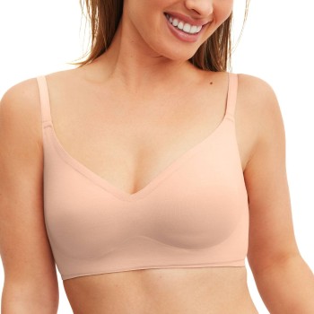 Calida BH Natural Skin Seamless Soft Bra Beige Medium Dame