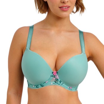 Freya BH Love Crush Moulded Plunge Bra Turkise E 75 Dame