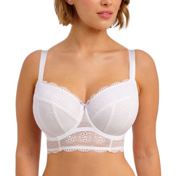 Freya BH Posie Longline Bra Hvid polyamid I 70 Dame