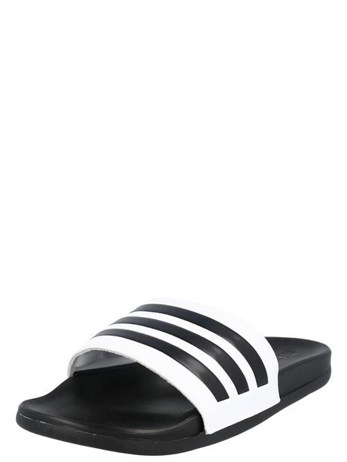 ADIDAS SPORTSWEAR Pantoletter 'Adilette'  sort / hvid