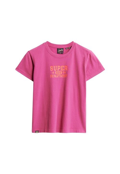 Superdry & Co Shirts  pink / rød