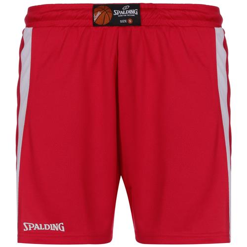 SPALDING Sportsbukser 'Jam'  rød / sort / hvid